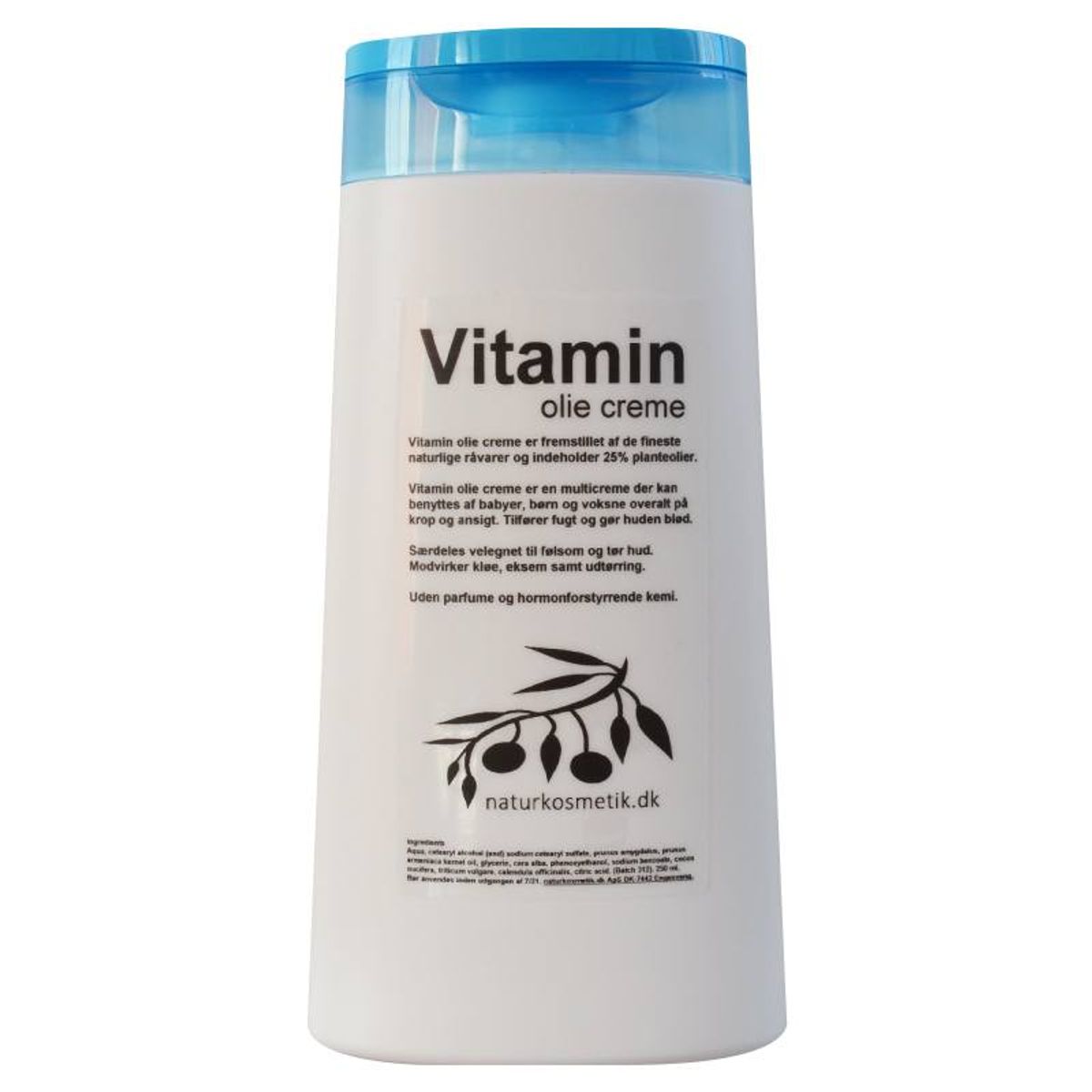 Vitamin Hvedekim Olie Creme 250 ml