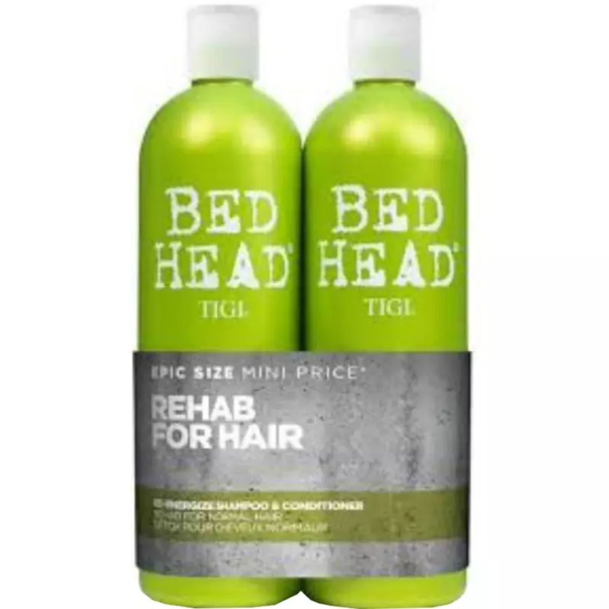 TIGI Bed Head Re-Energize Duo 2x750 ml (u. pumpe)