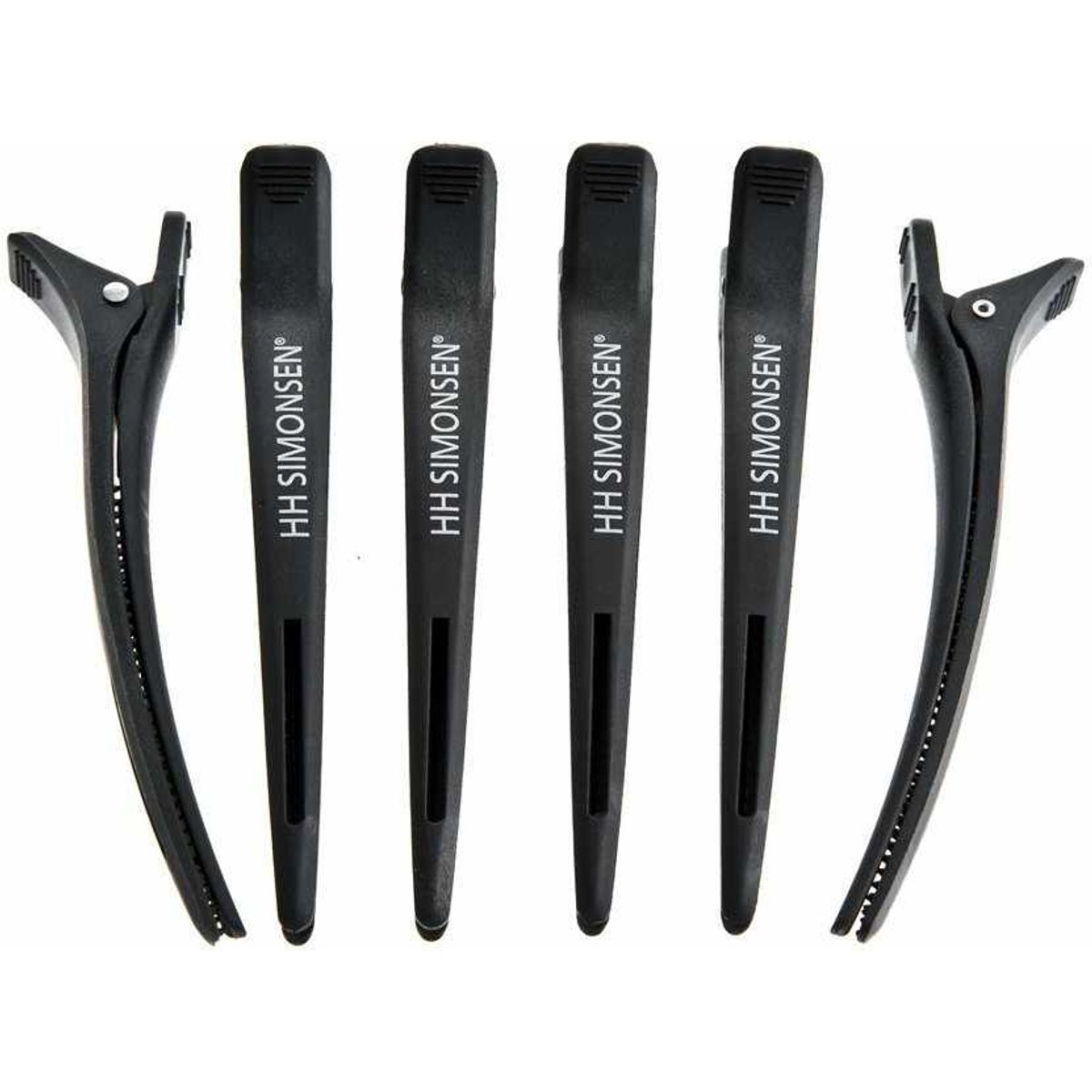 HH Simonsen Carbon Clips 6 Pieces - Black