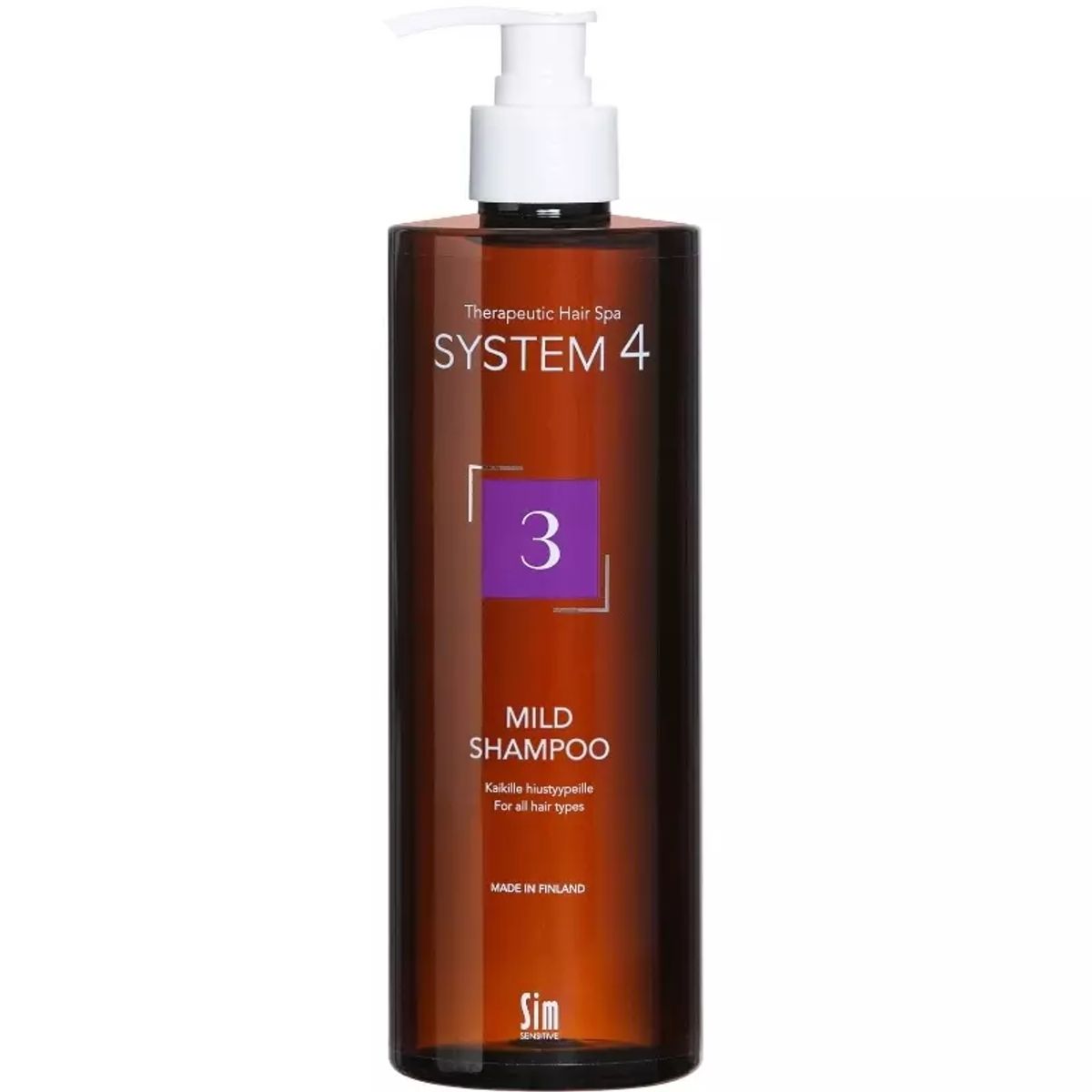 System 4 - 3 Mild Shampoo For All Hair Types 500 ml