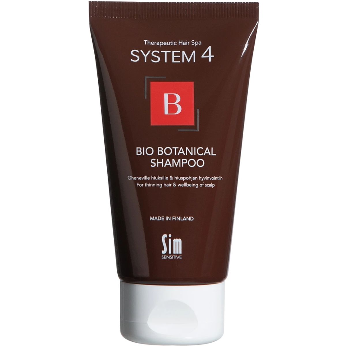 System 4 - B Bio Botanical Shampoo For Hair Loss 75 ml