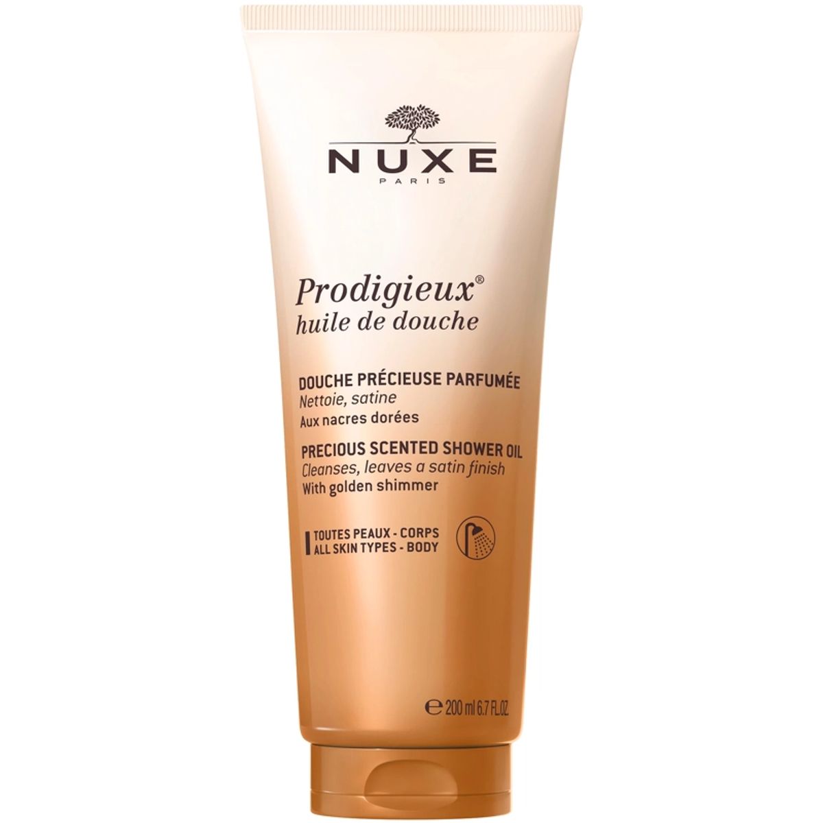 Nuxe Prodigieux Precious Scented Shower Oil 200 ml