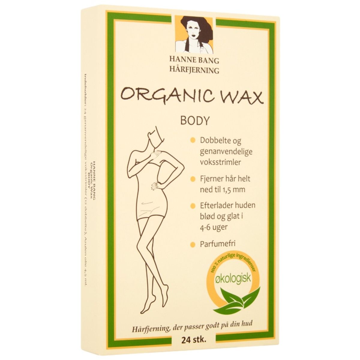 Hanne Bang Organic Body Wax 24 Pieces