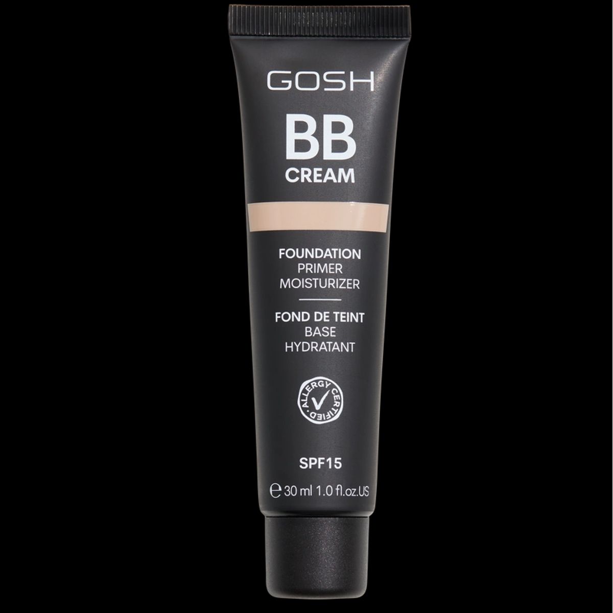 GOSH BB Cream Foundation Primer Moisturizer SPF 15 30 ml - 02 Beige