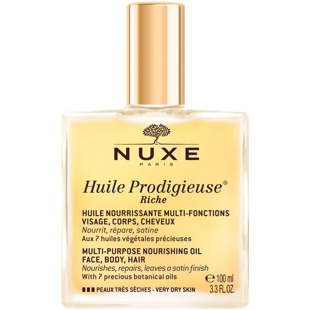 Nuxe Huile Prodigieuse Riche Multi-Purpose Nourishing Oil 100 ml