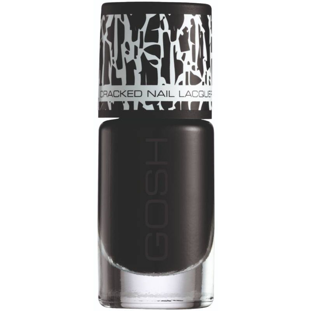 GOSH Cracked Nail Lacquer 8 ml - 01 Black