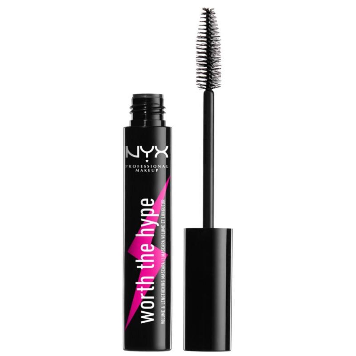 NYX Prof. Makeup Worth The Hype Mascara 7 ml - Black