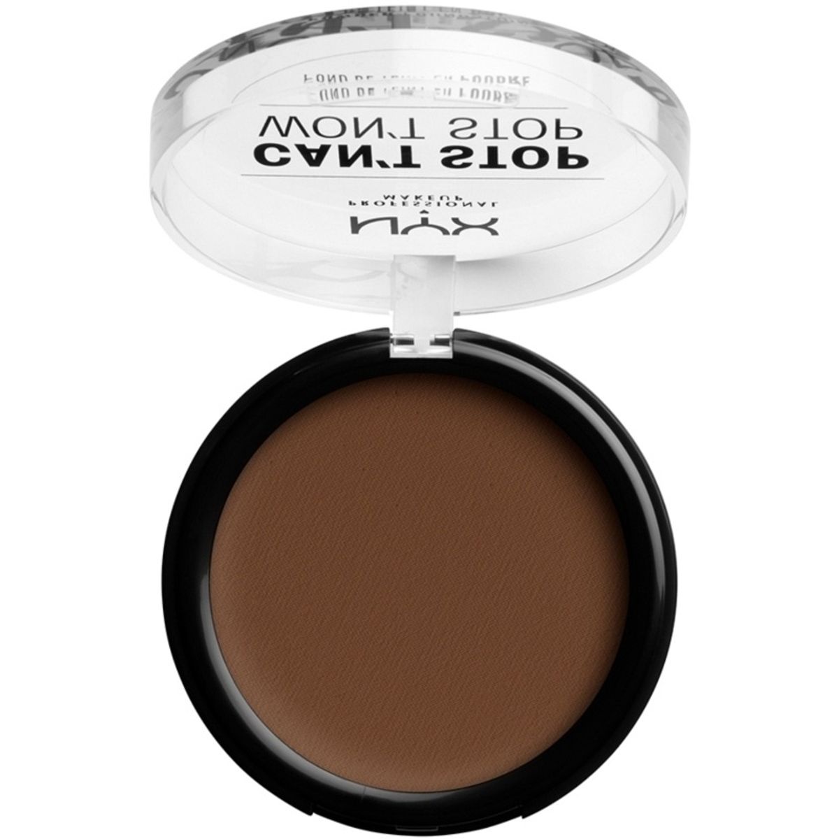 NYX Prof. Makeup Can't Stop Won't Stop Powder Foundation 10,7 gr. - Deep Cool (U)