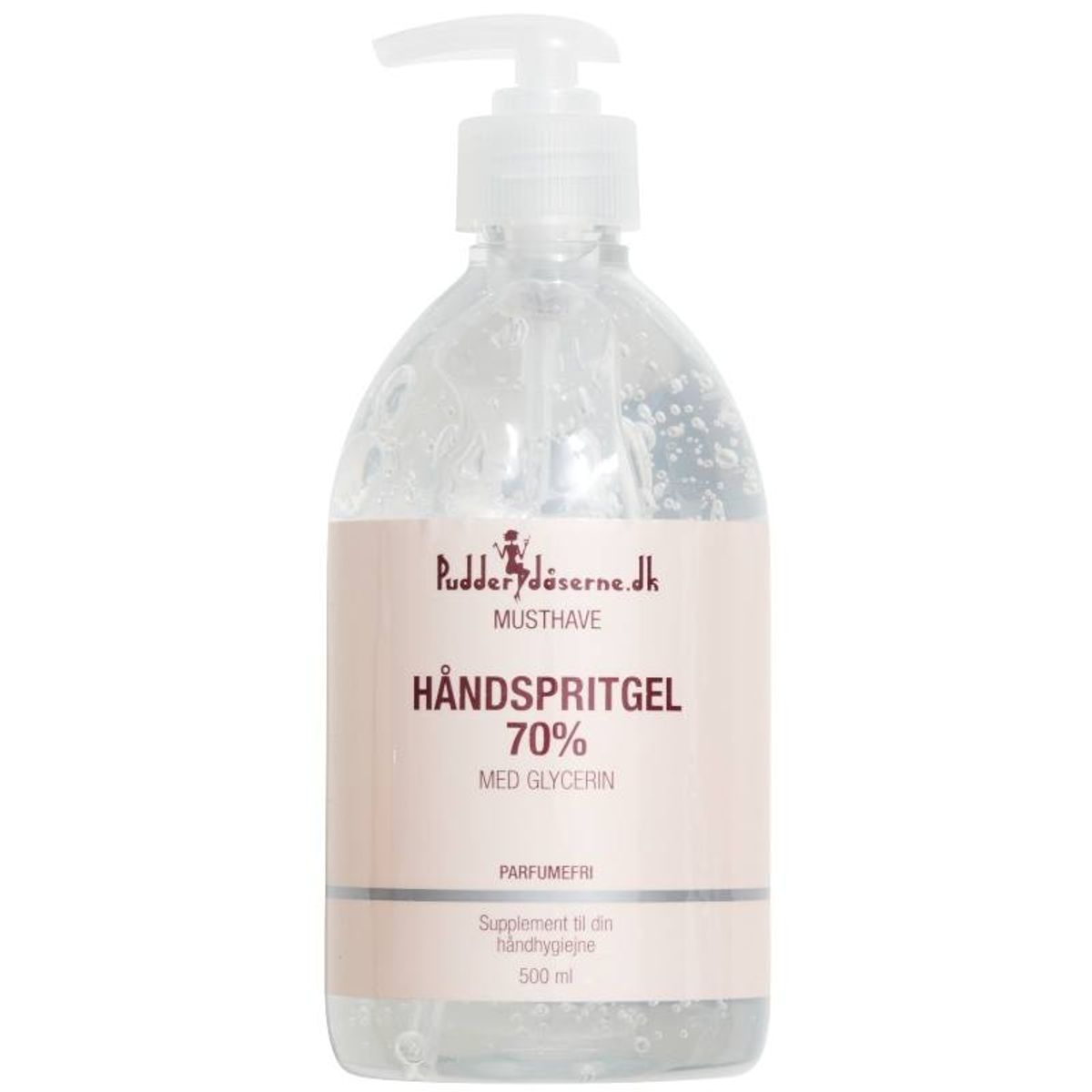 Pudderdåserne Hand Sanitizer 70% - 500 ml