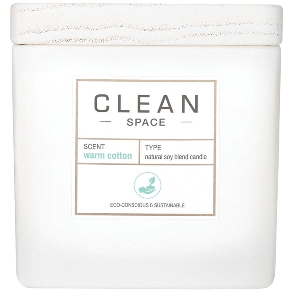 Clean Perfume Space Warm Cotton Candle 227 gr.