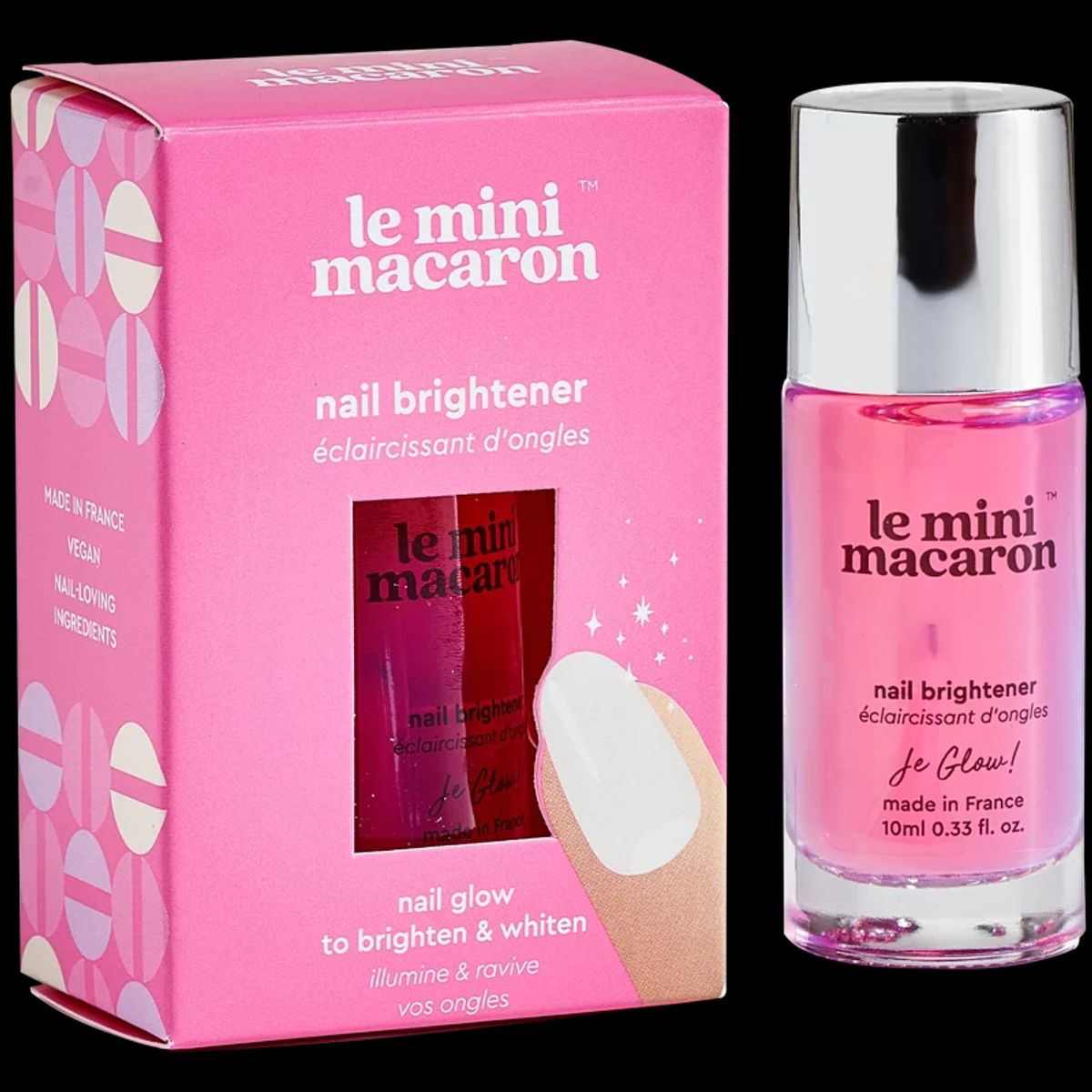 Le Mini Macaron Je Glow Nail Brightener 10 ml