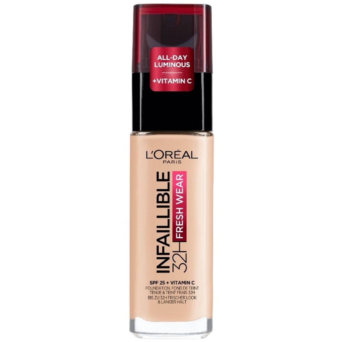 L'Oreal Paris Cosmetics Infaillible Fresh Wear 32H Liquid Foundation 30 ml - 20 Ivory