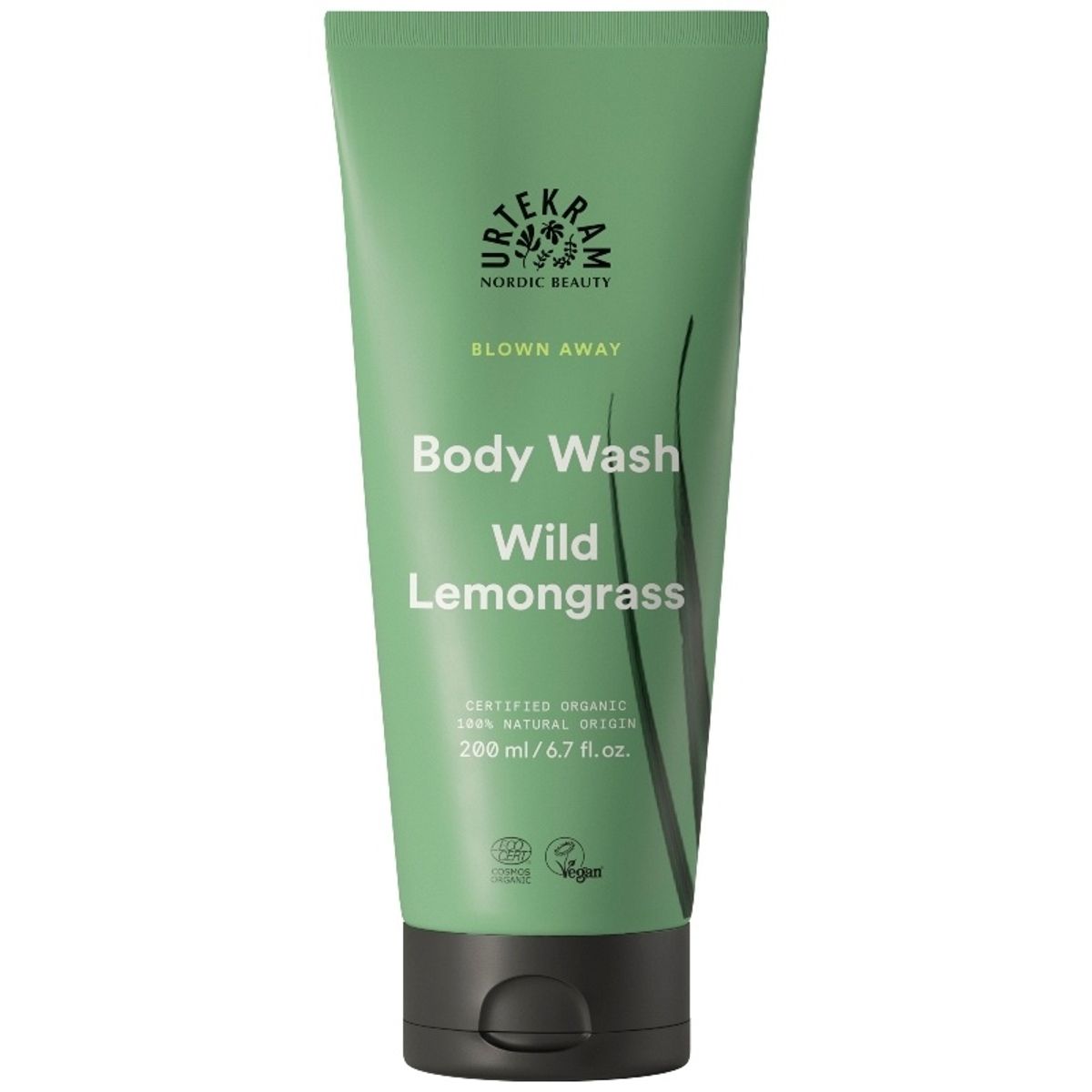 Urtekram Blown Away Body Wash Wild Lemongrass 200 ml