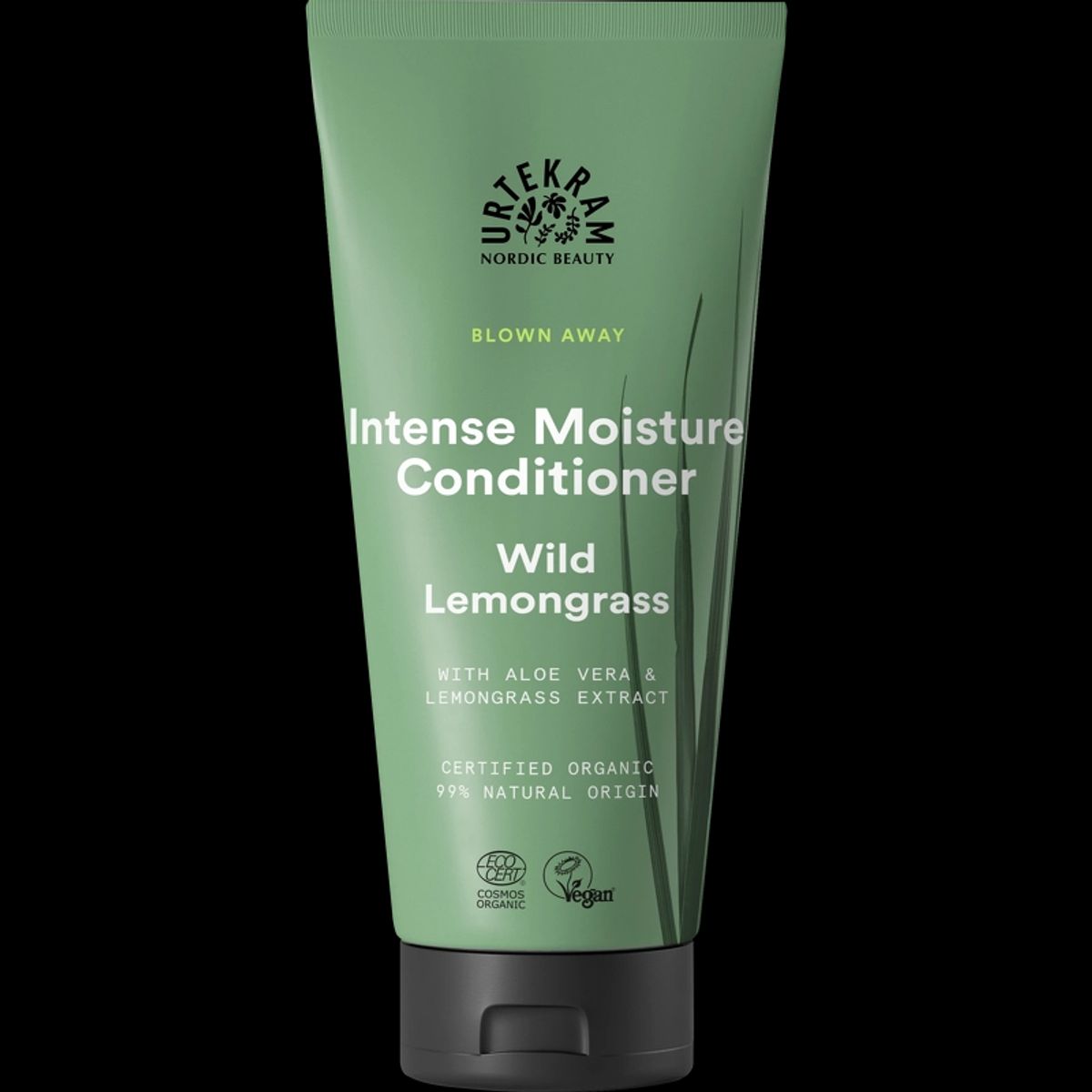 Urtekram Blown Away Intense Moisture Conditioner Wild Lemongrass 180 ml