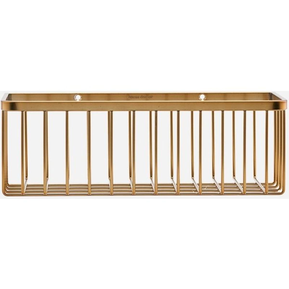 House Doctor Bath Basket - Brushed Brass