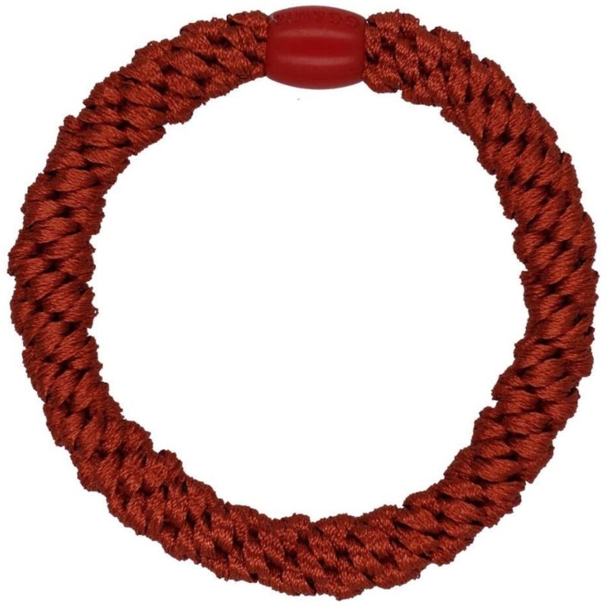 By Stær BRAIDED Hairtie - Basic Rust Red