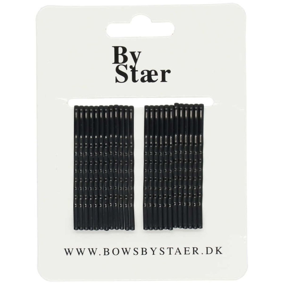 By Stær Hairpins 24 Pieces - Black