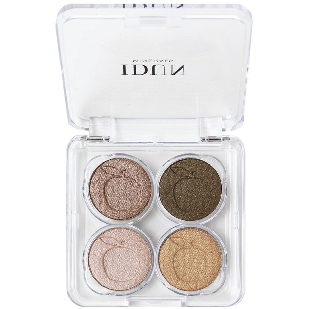 IDUN Minerals Eyeshadow Palette 4 x 1 gr. - Brunkulla