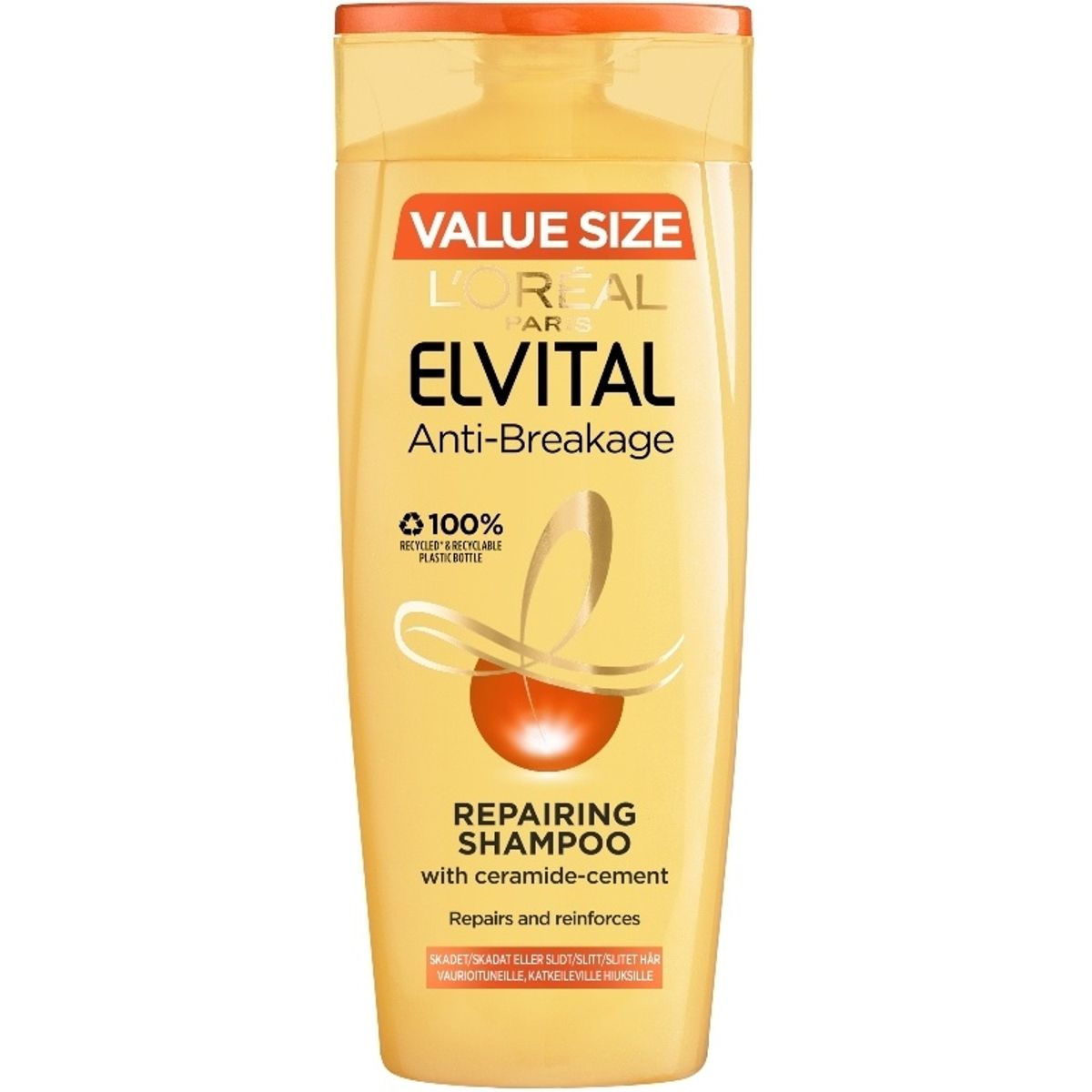 L'Oreal Paris Elvital Anti-Breakage Shampoo 400 ml