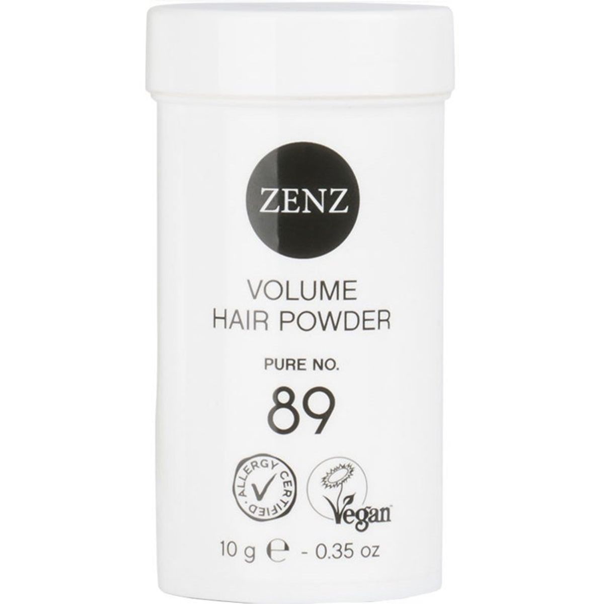 ZENZ Organic Pure No. 89 Volume Hair Powder 10 gr.