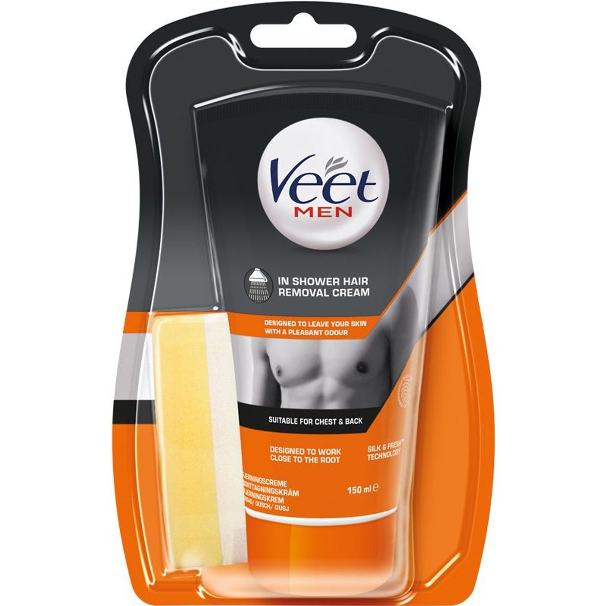 Veet Men In Shower Hair Removal Cream 150 ml