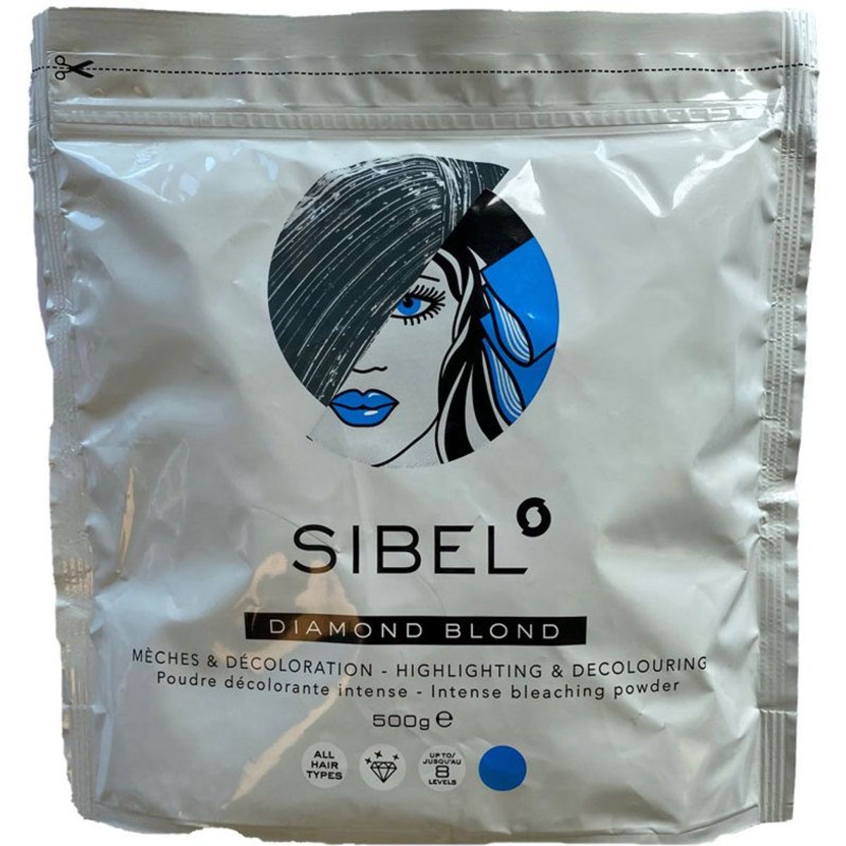 Sibel Diamond Blond Bleaching Powder 500 gr.