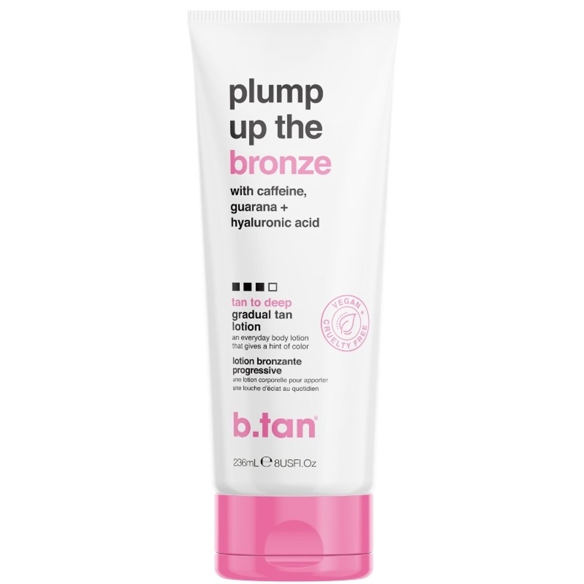 b.tan Plump Up The Bronzeâ¦Tan To Deep Glow Lotion 236 ml