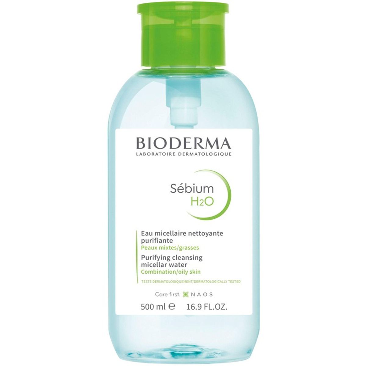 Bioderma Sebium H20 Micellar Water W. Pump 500 ml (Limited Edition)