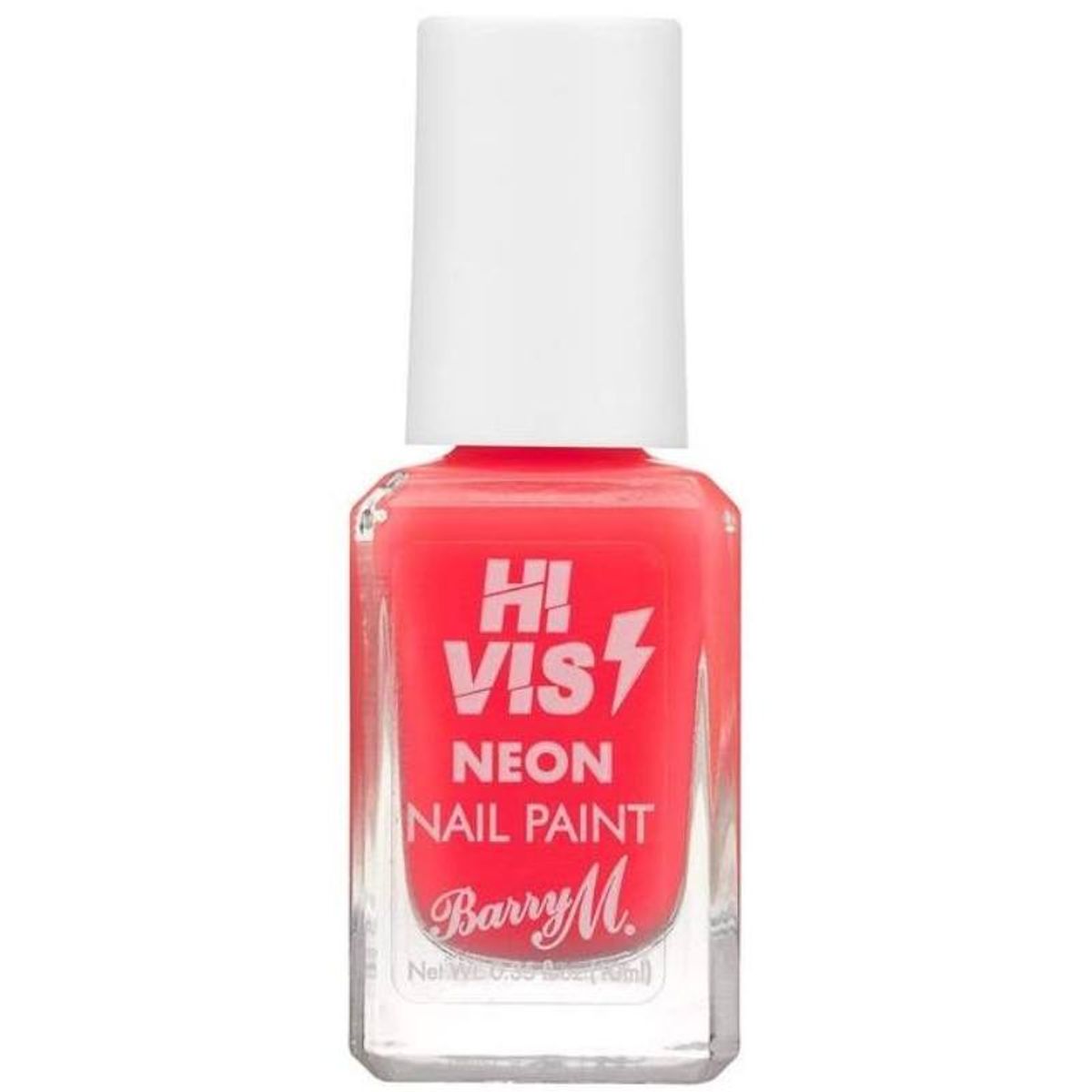 Barry M Hi Vis Neon Nail Paint 10 ml - Coral Blaze