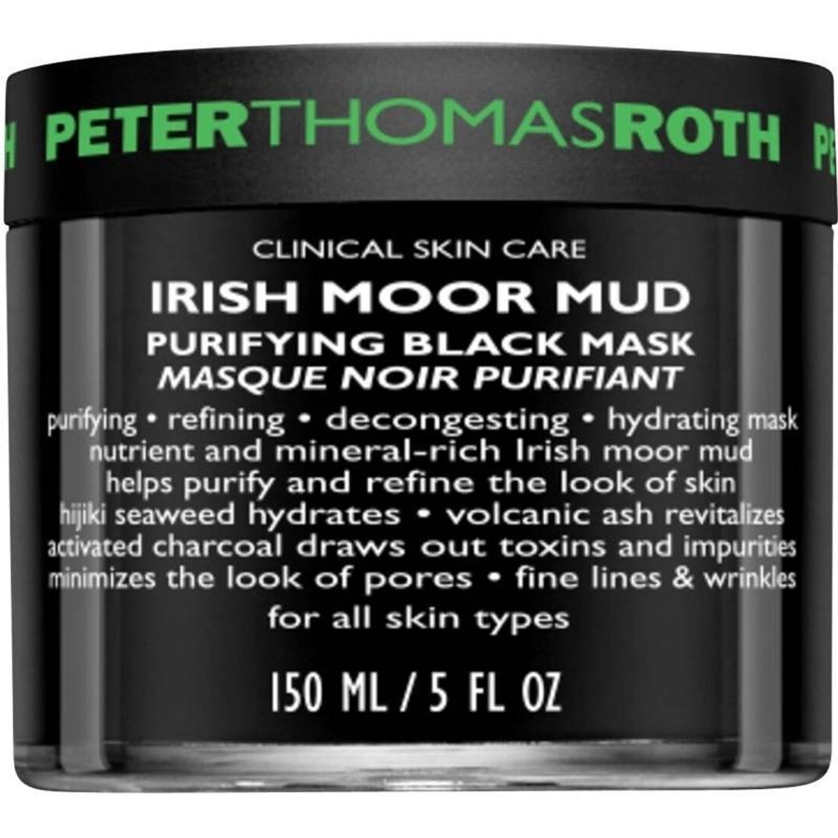 Peter Thomas Roth Irish Moor Mud Purifying Black Mask 150 ml