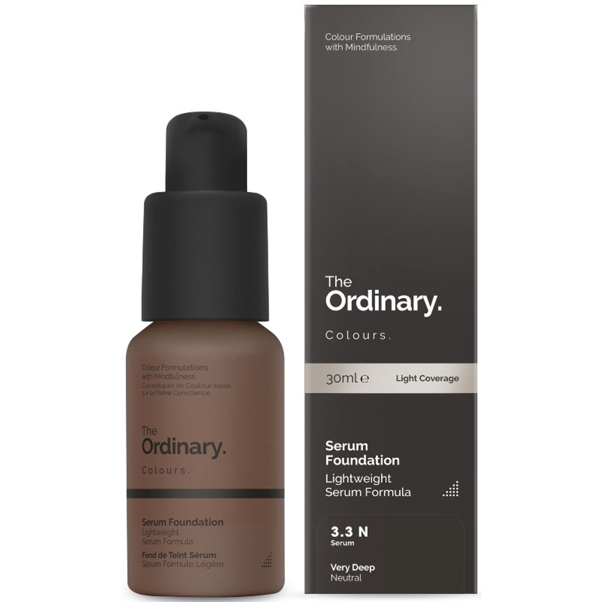 The Ordinary Serum Foundation 30 ml - 3.3 N Very Deep Neutral