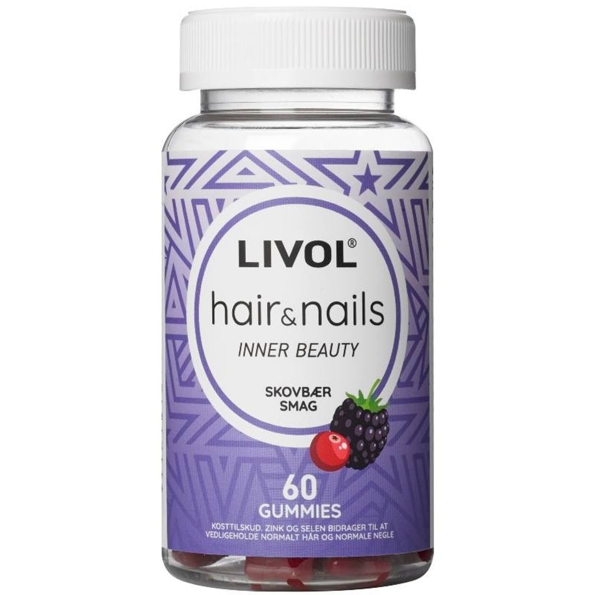 Livol Gummies Hair & Nails 60 Pieces