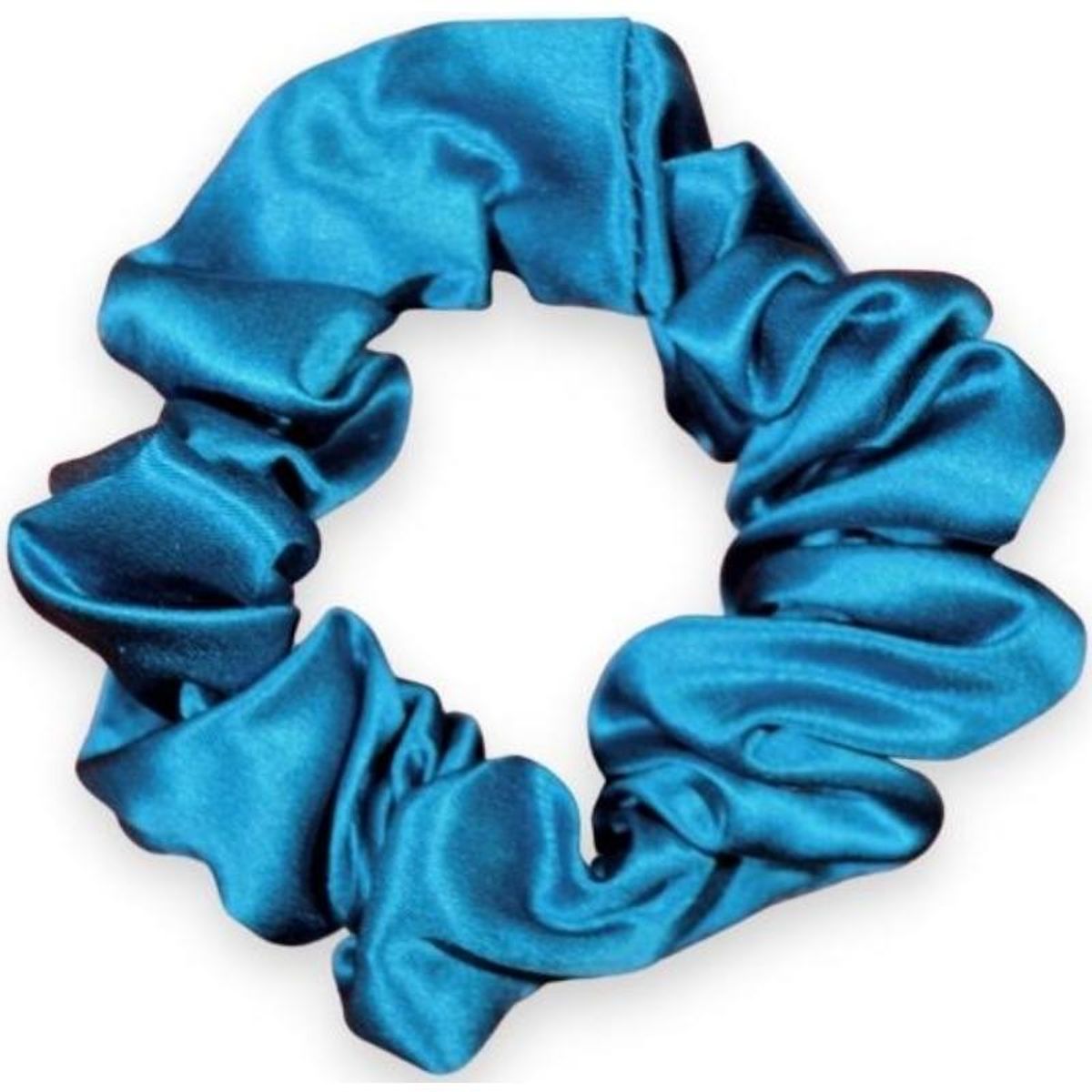 Cillouettes Silke Scrunchie Regular - Shiny Blue