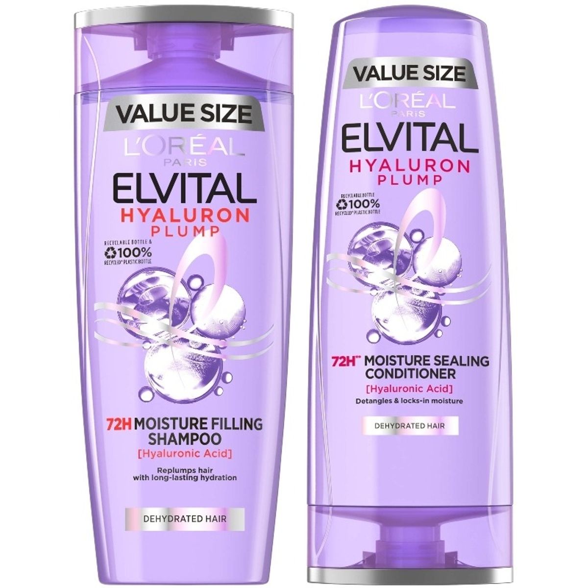 L'Oreal Paris Elvital Hyaluron Plump Set 400 + 300 ml