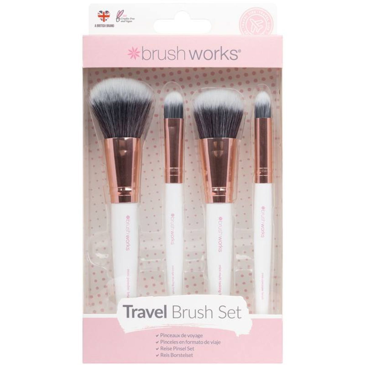 Brushworks Travel Brush Set