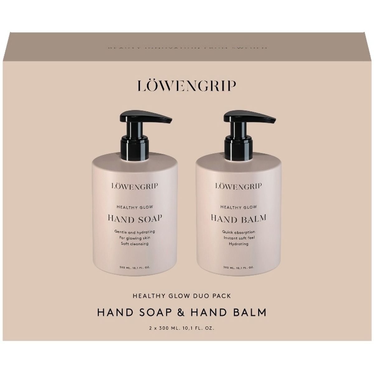 Lowengrip Healthy Glow Hand Soap & Hand Balm Kit