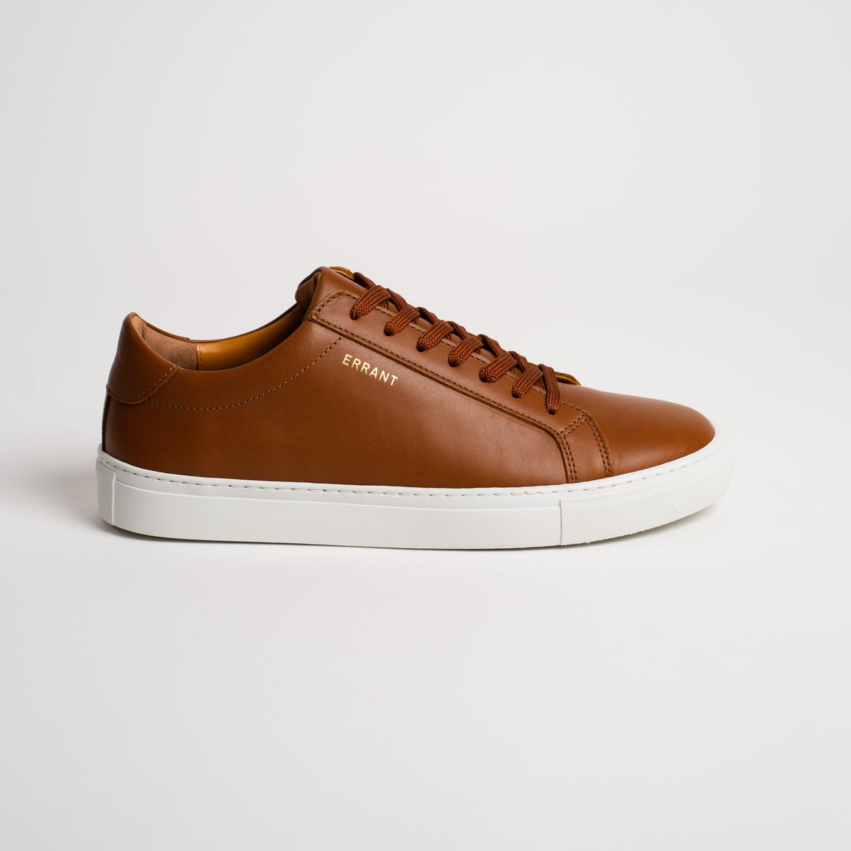 Errant Essential Sneaker - Cognac - Sko - Læder - Størrelse 40