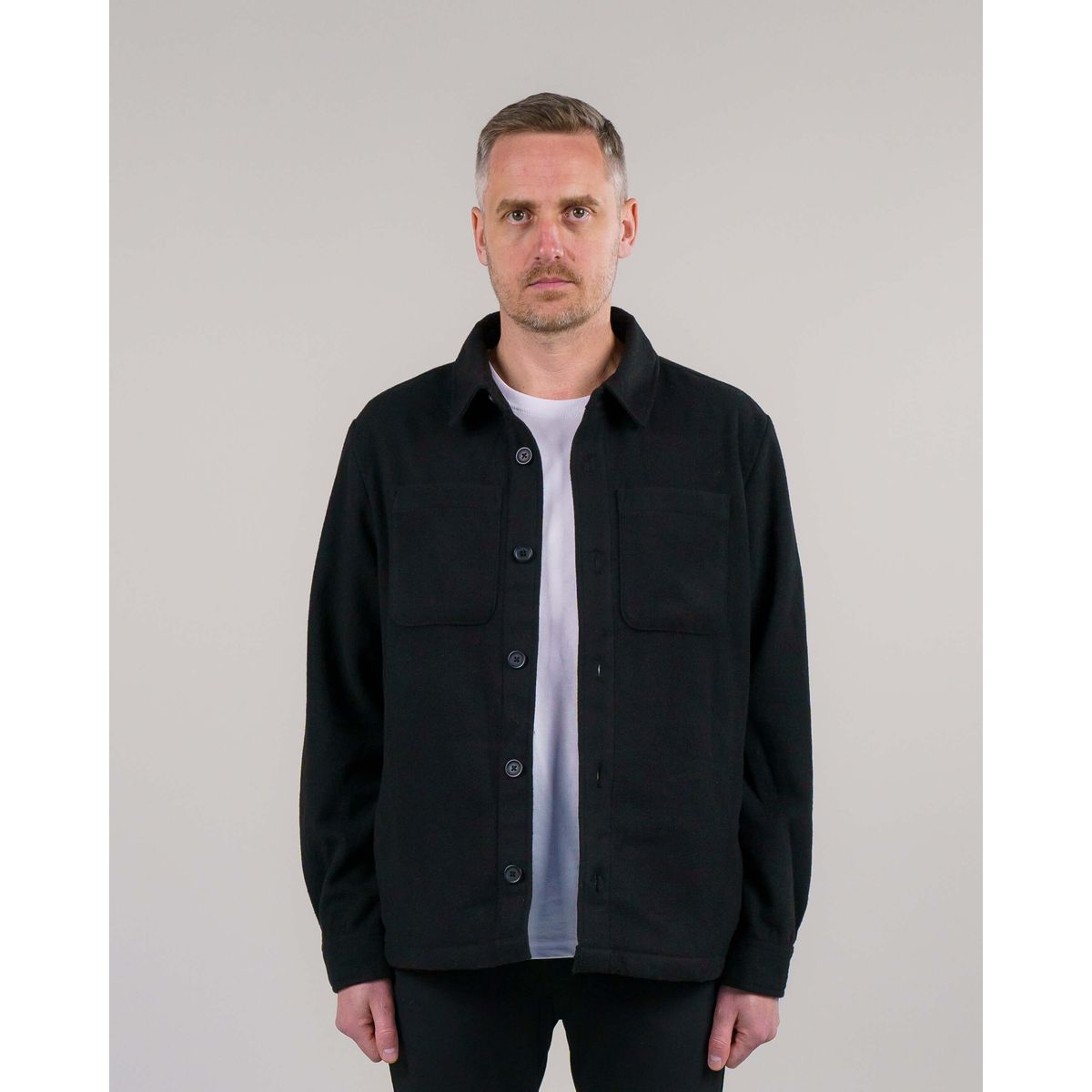 Errant Overshirt - Sort - Størrelse XXL