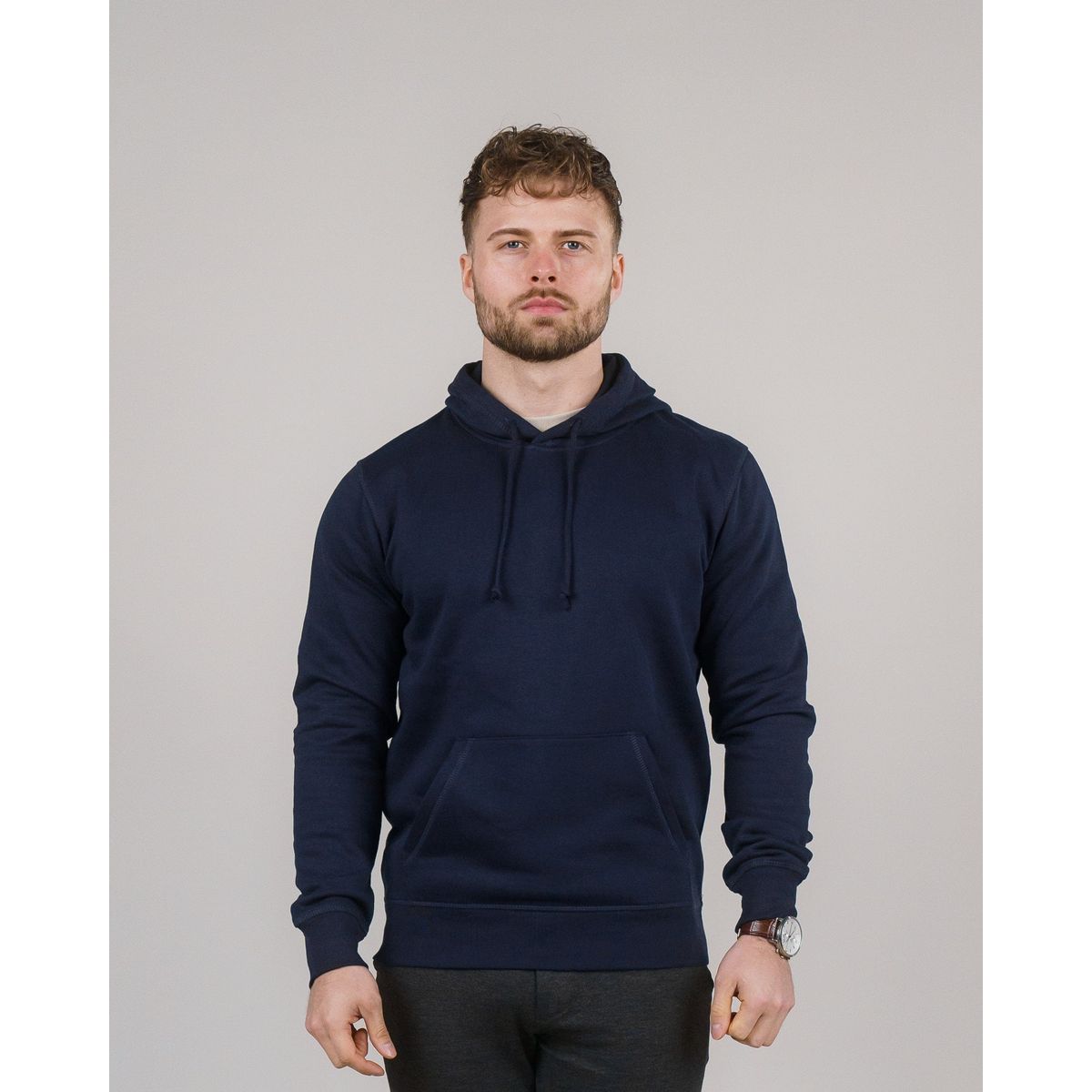 Errant Hoodie - Navy - Størrelse XXL