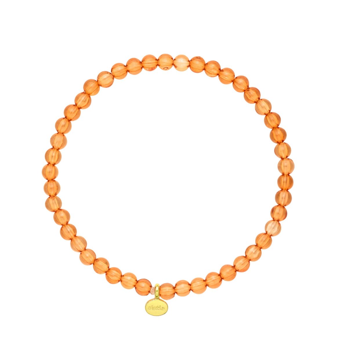 Poppy - Chunky Armbånd Orange trans