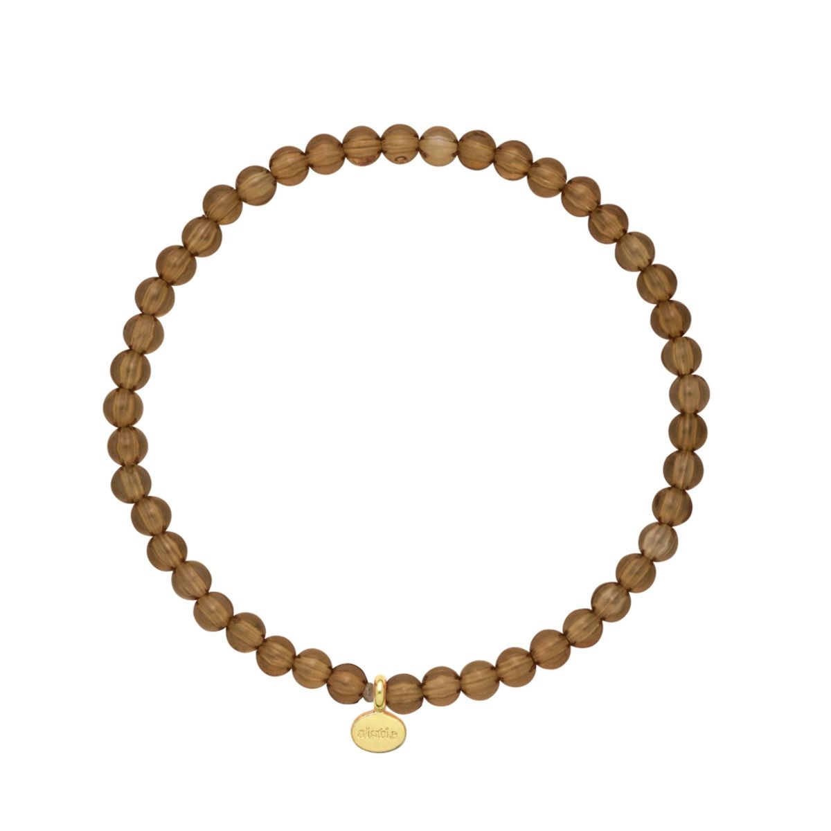 Poppy - Chunky Armbånd Brun trans