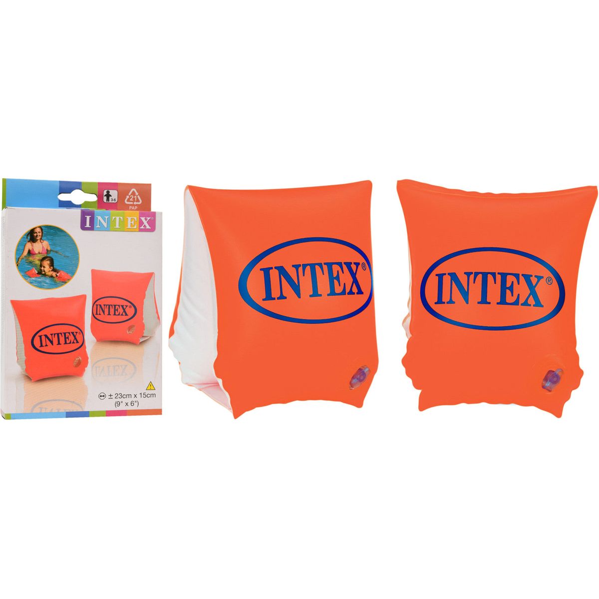 Intex - svømmevinger 3-6 år