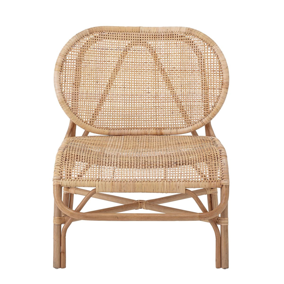 Bloomingville - Rosen Loungestol, Natur, Rattan