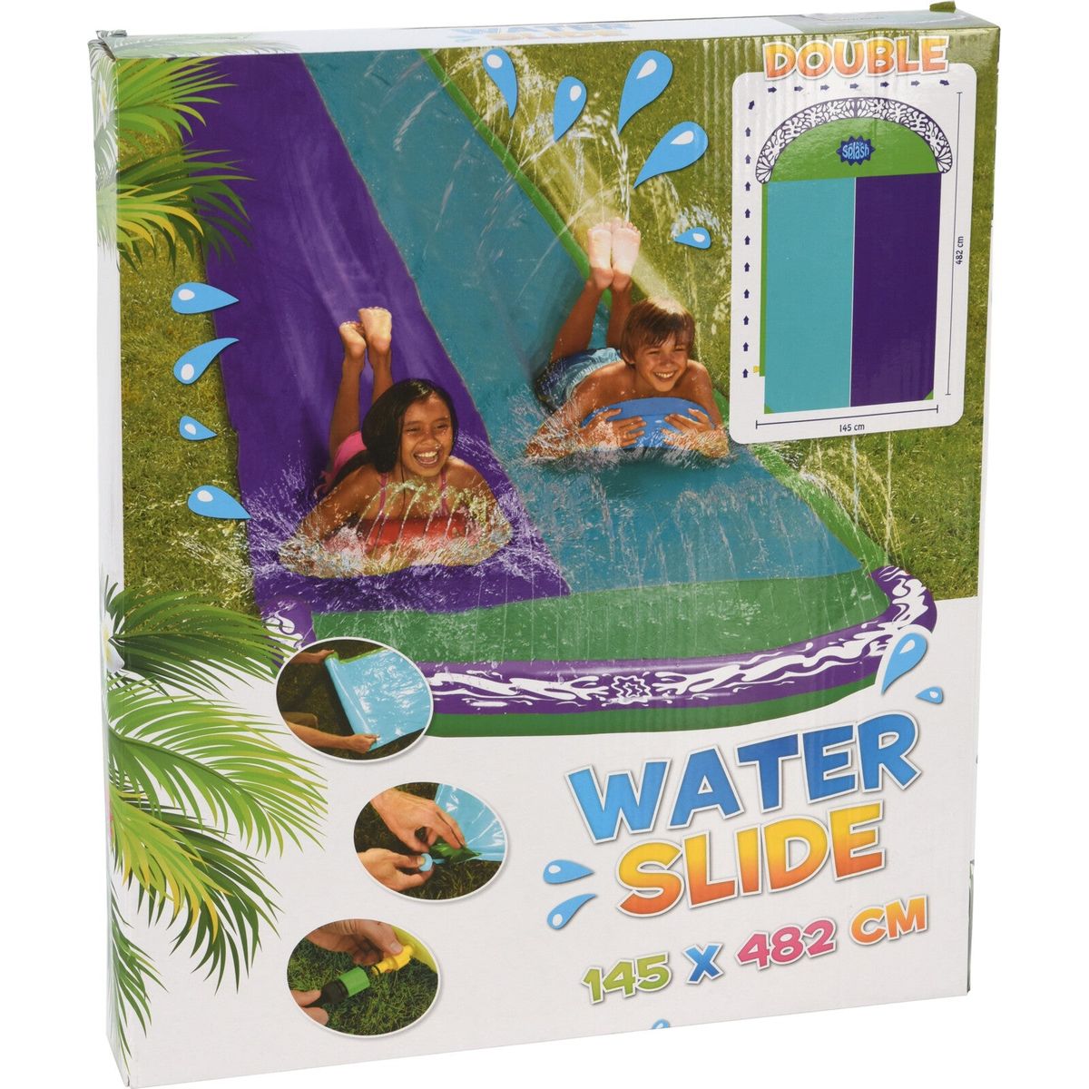 Glidebane - Water slide L4,8 meter