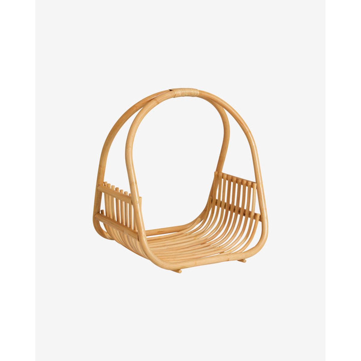 Nordal - ROA magasin holder, rattan, 42x37x49,2cm