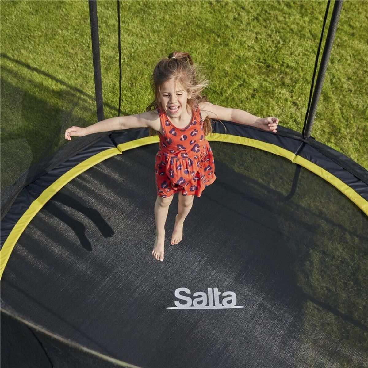 Salta - Trampolin Comfort Edition Ø251 cm, sort inkl. sikkerhedsnet