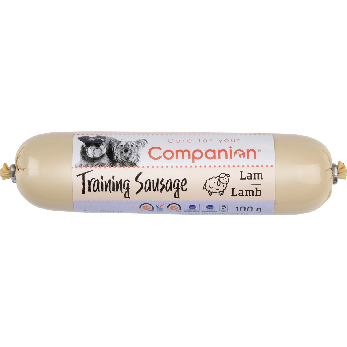 Companion - Træningspølse - Lam - 100g