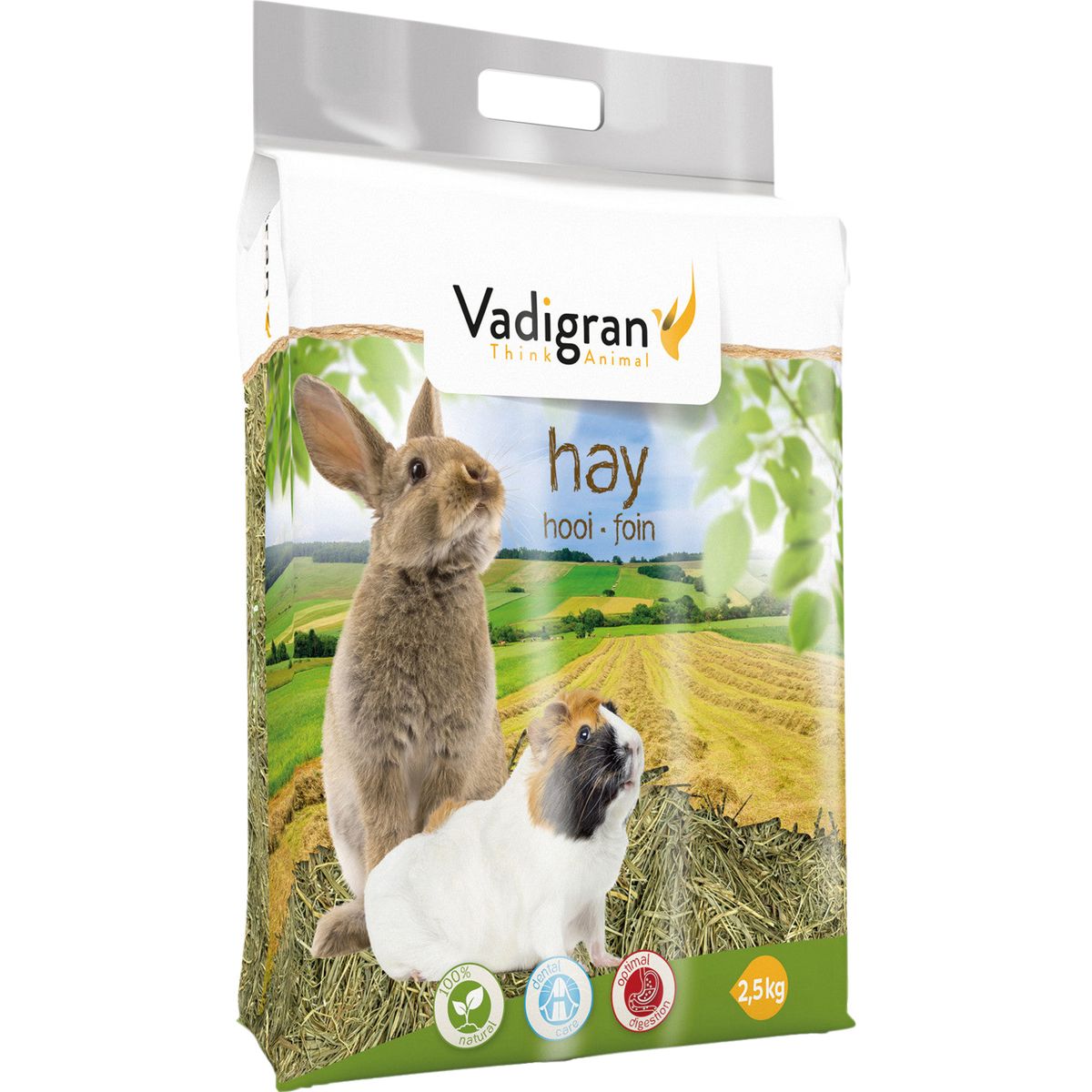 Vadigran - Vadibed Bjerg eng hø - 75l 2,5 kg