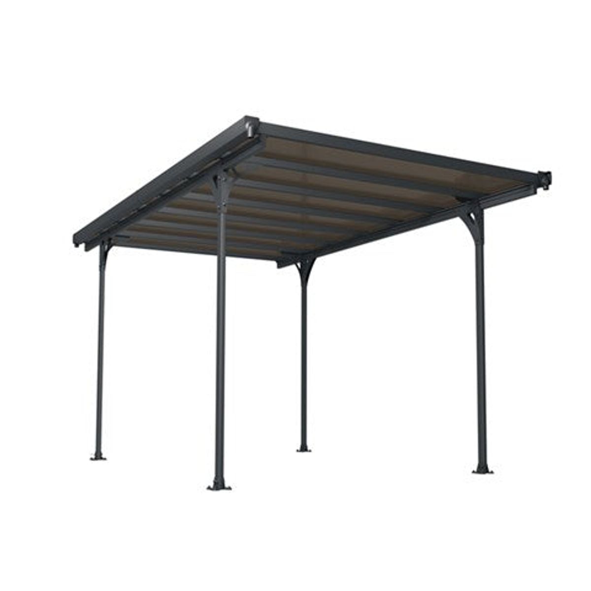 Palram - Canopia Verona carport 5000, antracitgrå