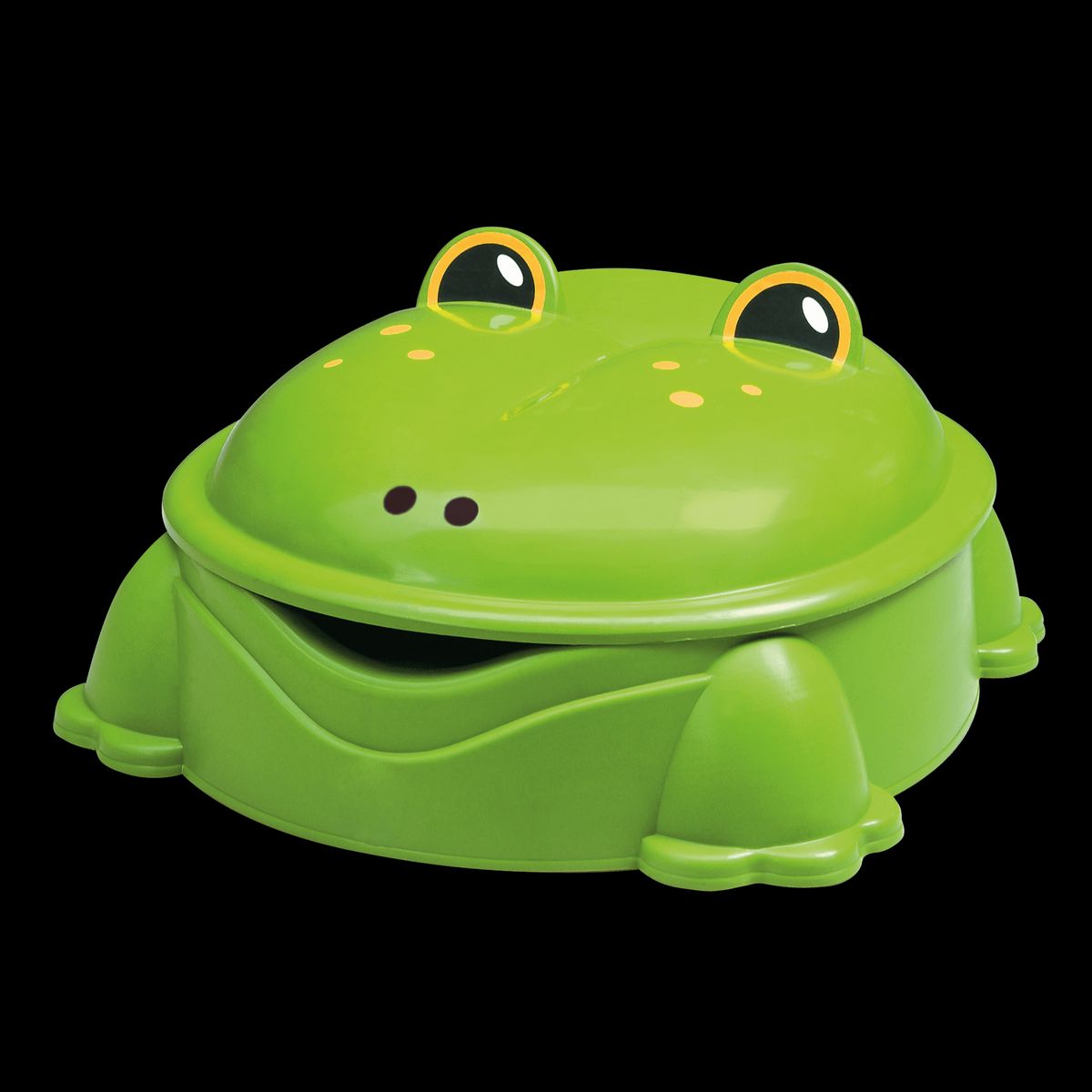 Paradiso Toys - Plastsandkasse m. låg Freddy the frog 92x84 cm